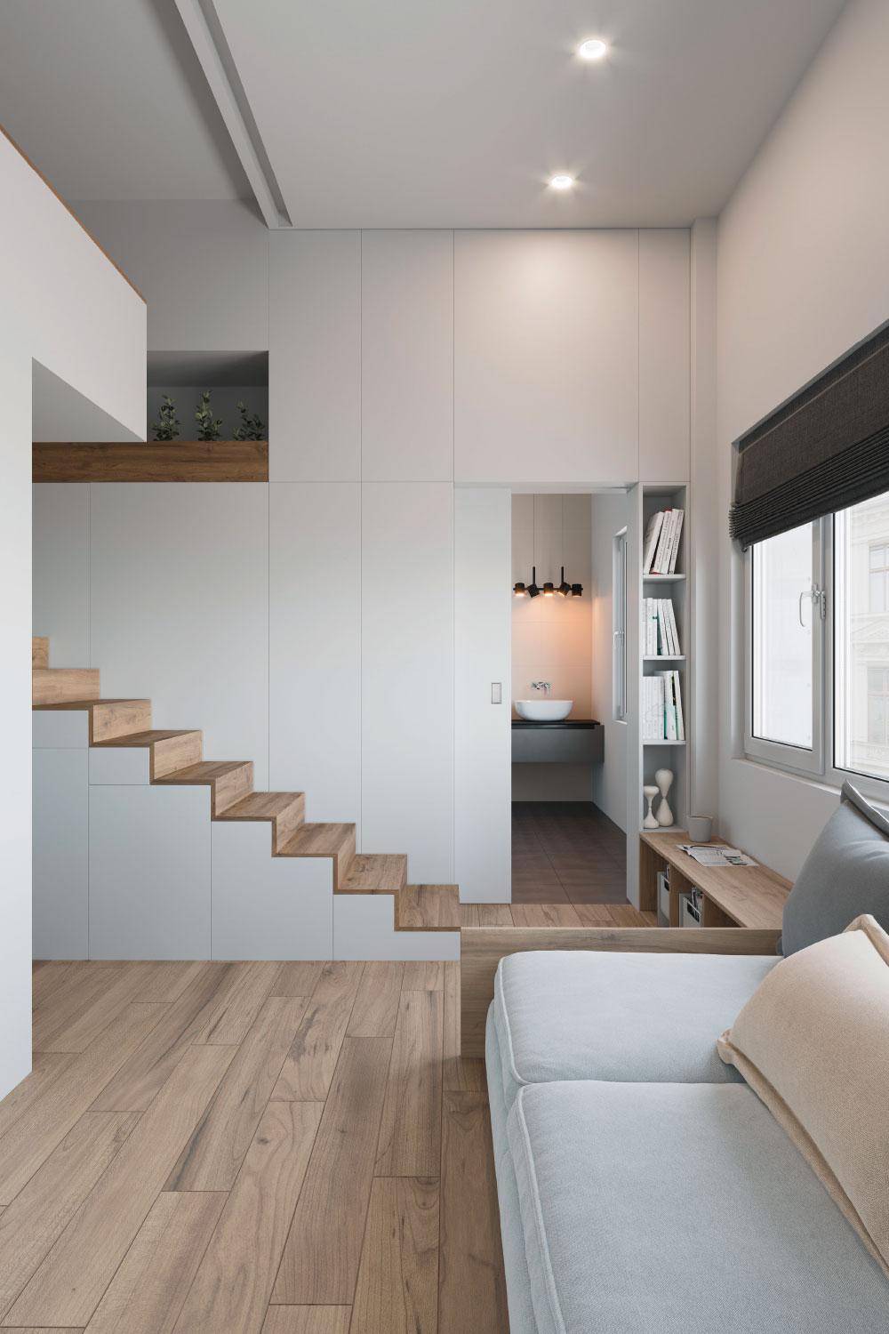 CAVIS Mikroapartment Holz